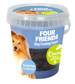 FourFriends Naturgodis FFD TrainingTreats Chicken